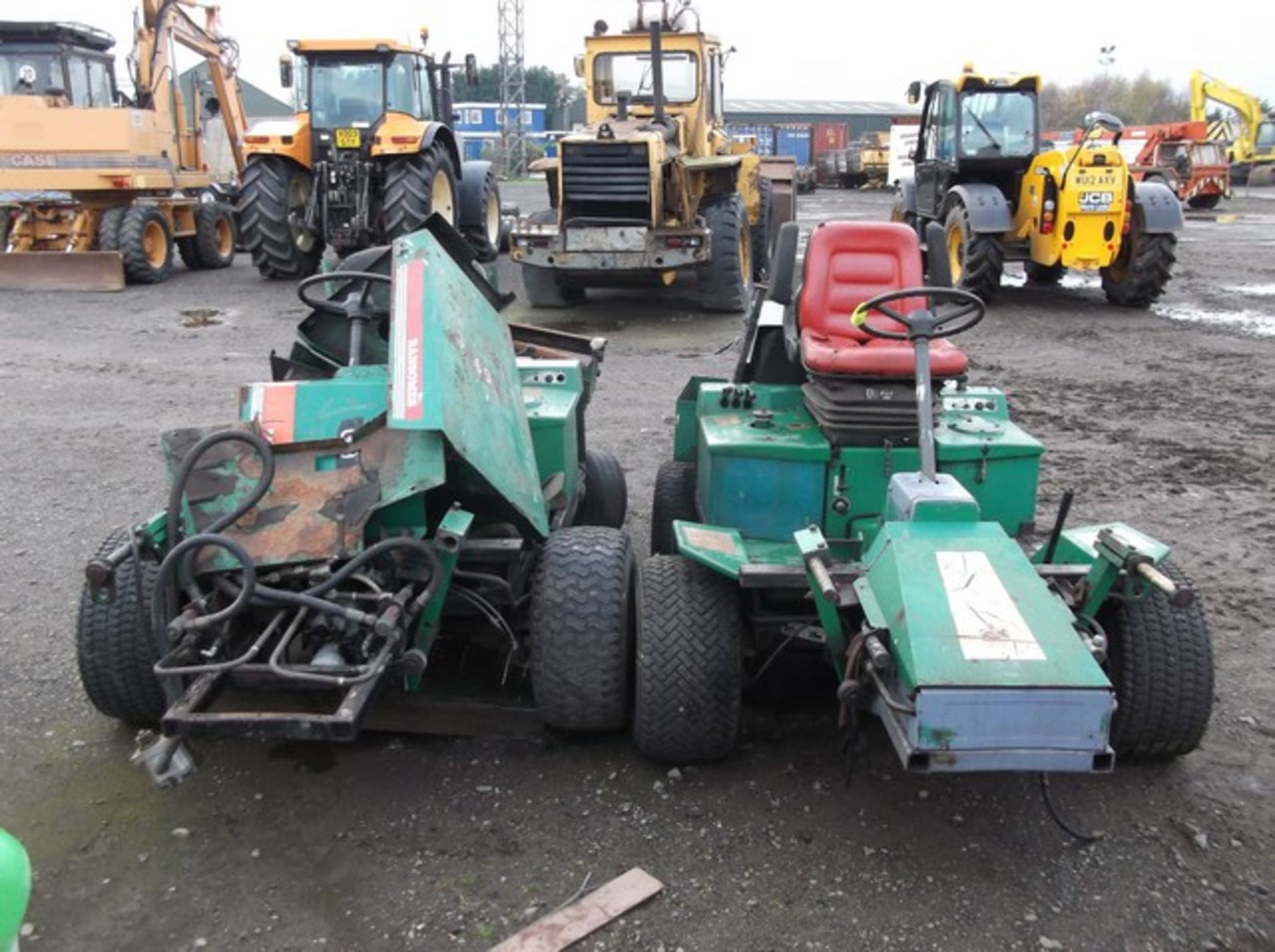 2 QTY RANSOMES TRIPLE K MOWERS FOR SPARES OR REPAIRS - Image 2 of 8
