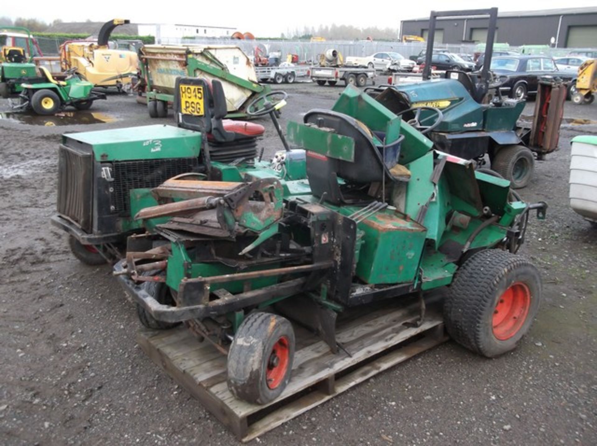 2 QTY RANSOMES TRIPLE K MOWERS FOR SPARES OR REPAIRS - Image 4 of 8