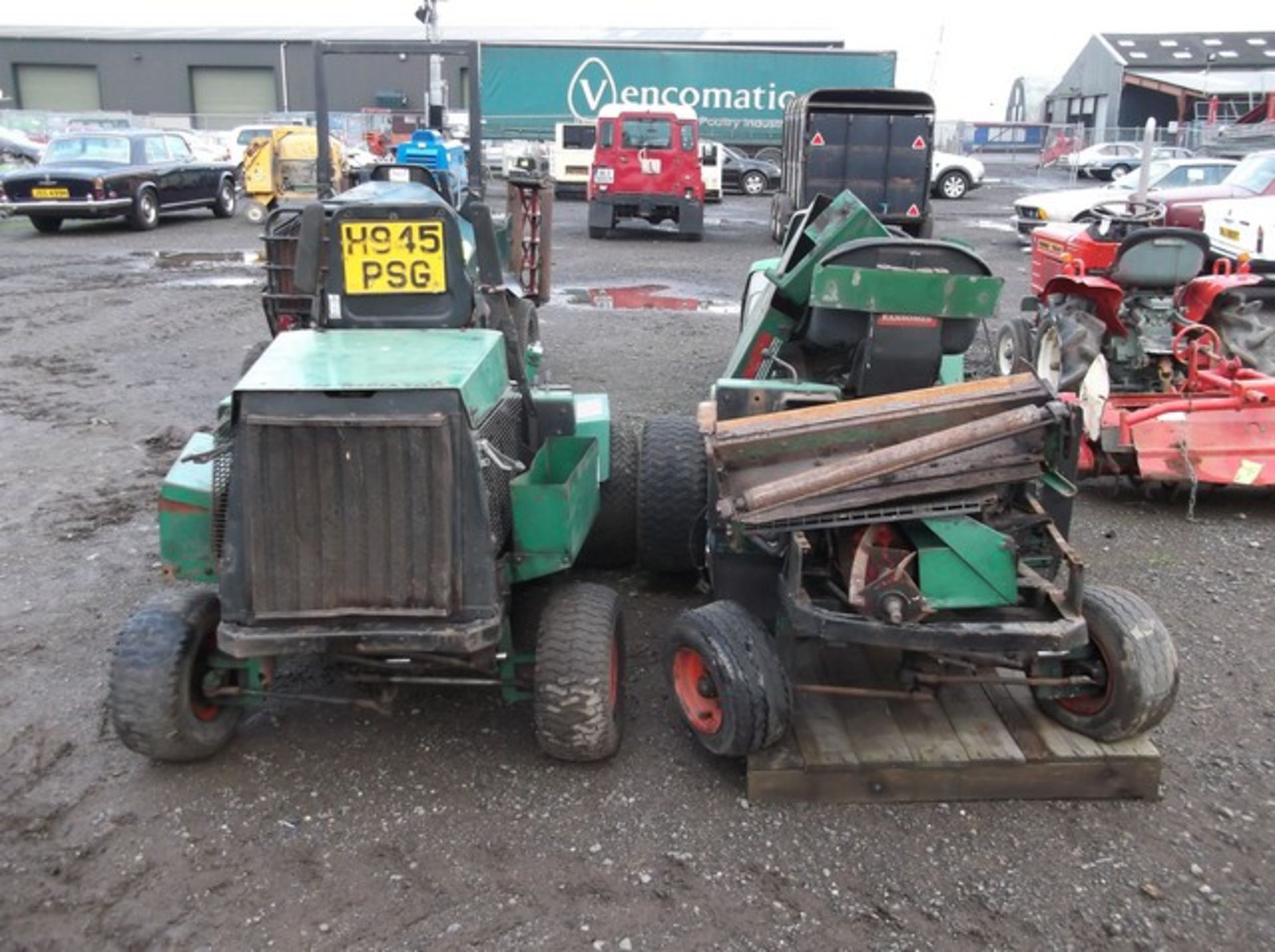 2 QTY RANSOMES TRIPLE K MOWERS FOR SPARES OR REPAIRS - Image 5 of 8