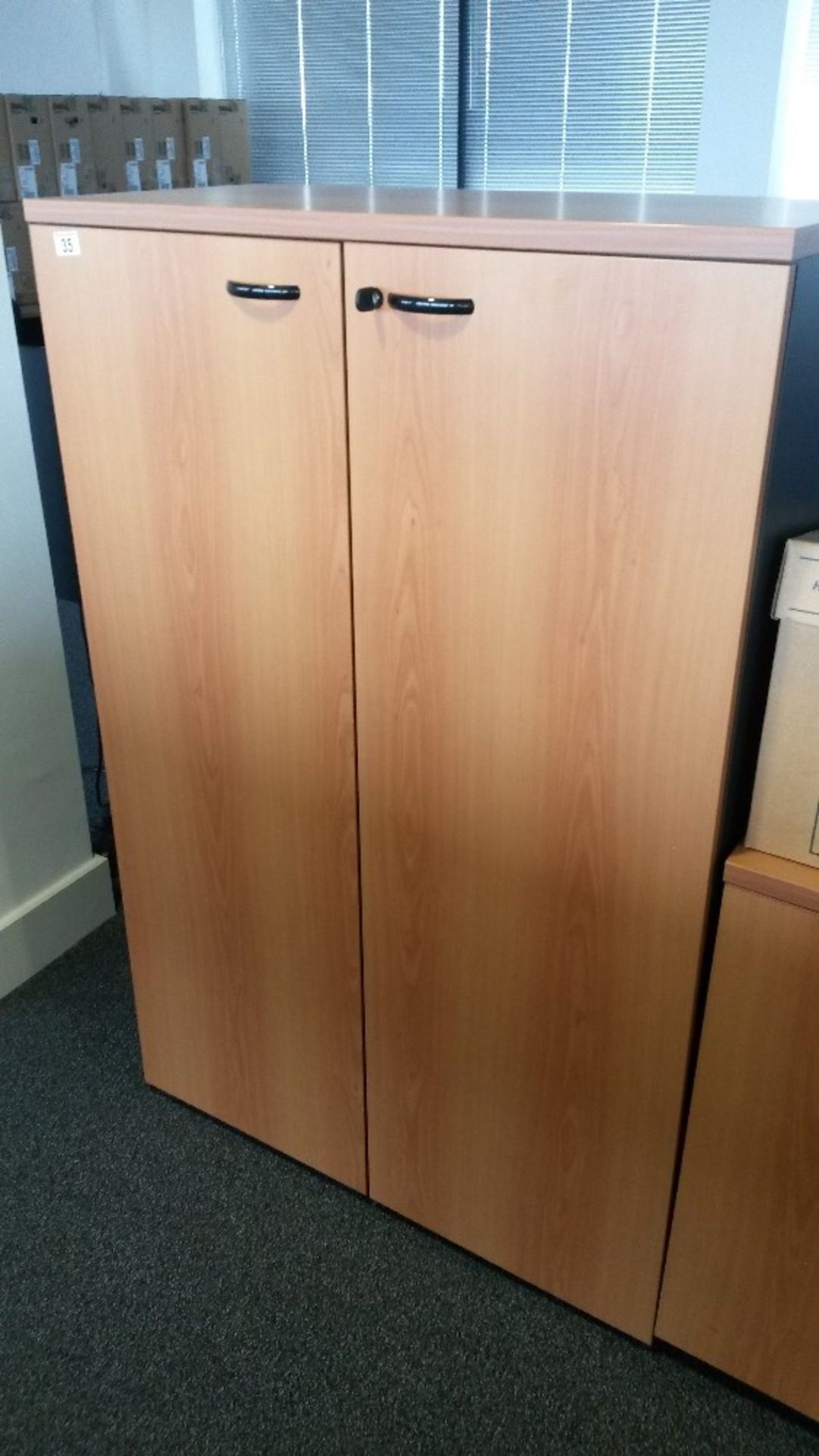 Excellent quality wooden cupboard 900mm wide x 1350mm high - Ref 5