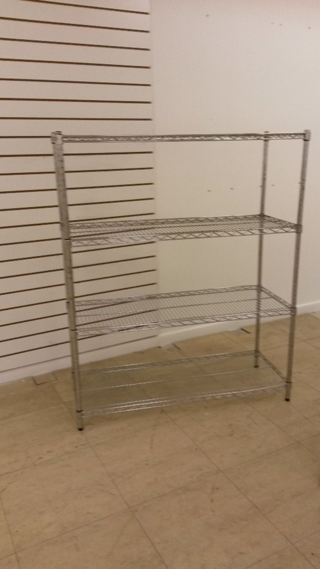 Chrome Rack 1200 x 500mm deep