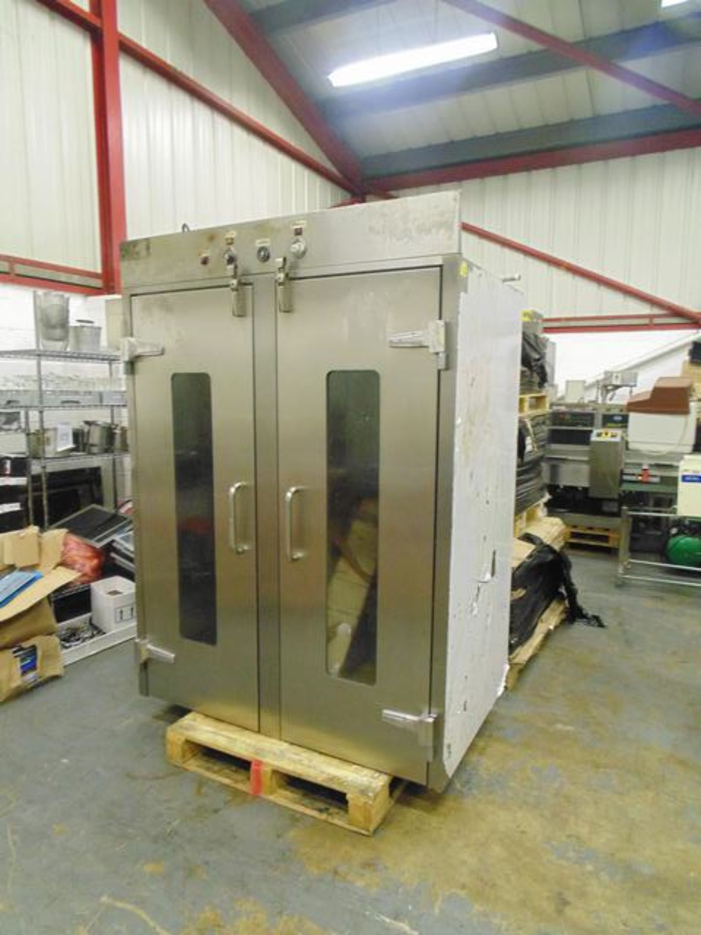 Prover Unit with Steam double door all stainless steel 3 phase electric 1550mm x 1000mm x 2100mm)