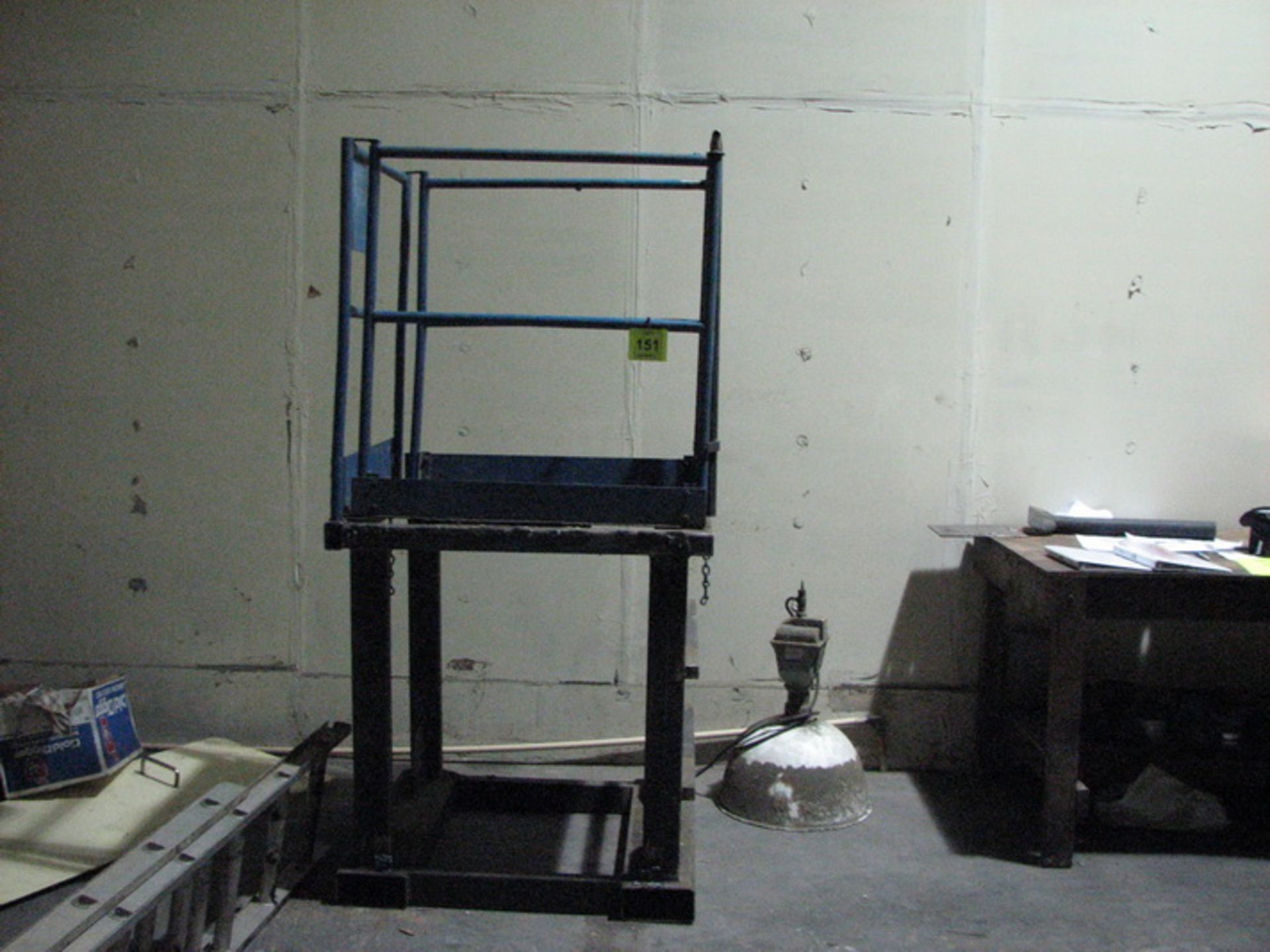 Shop built safe cage, (forkable)