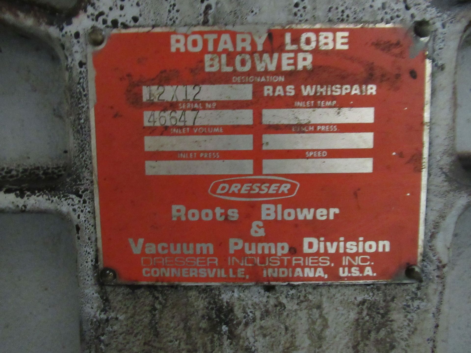 Rotary Lobe Blower - Image 3 of 4