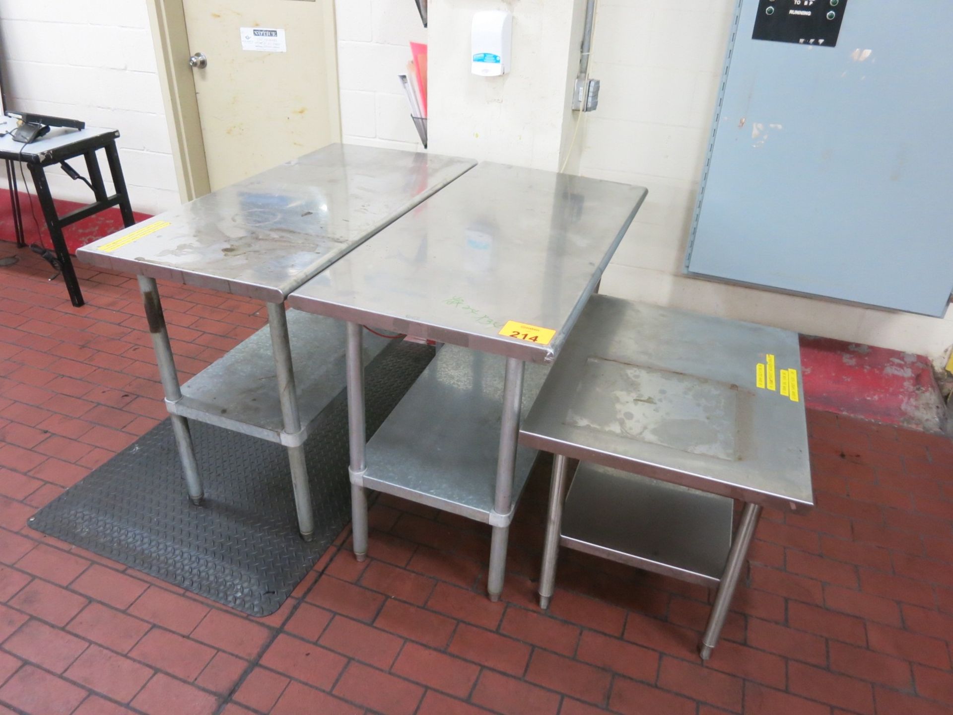 Stainless Tables