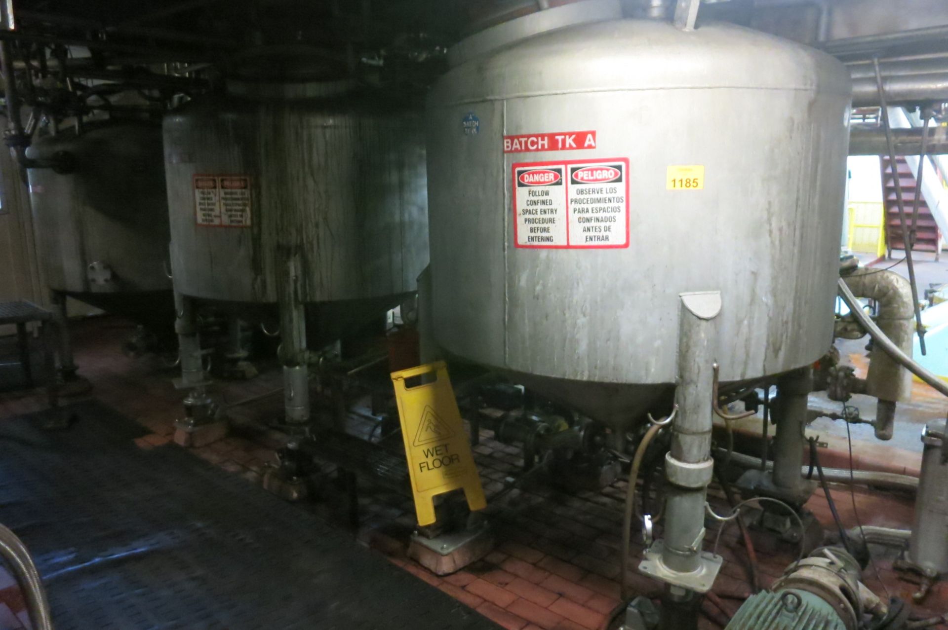 SS Concentrate Tanks - Image 2 of 3
