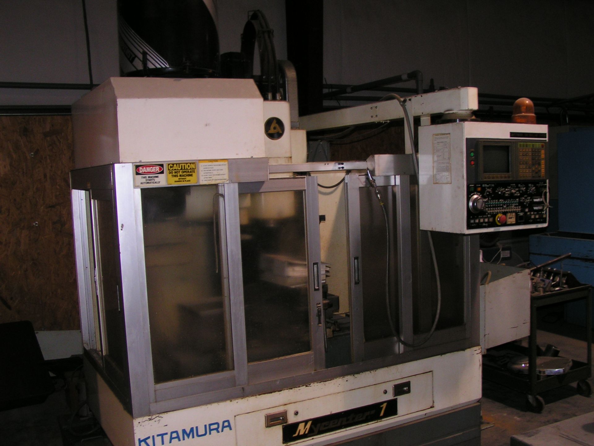 Kitamura MyCenter 1, S/N: 02676, Yasnac I-80 M Control, 20 ATC, Manual pallet Changer w/4 pallets,