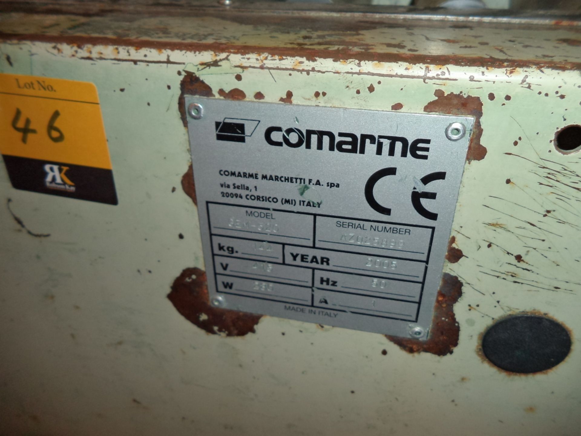 Comarme model Gem 520 taping machine - Image 4 of 4