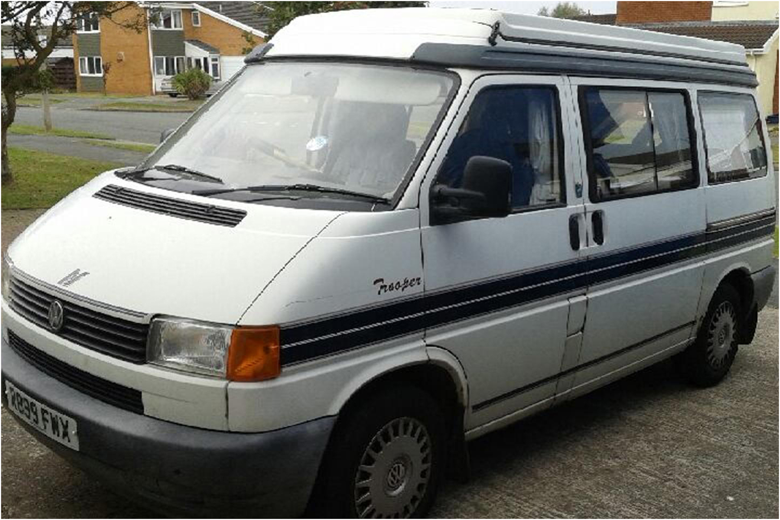 A Volkswagen Transporter SWB Auto motor caravan, 2461cc, registration number R899 FWX, grey,