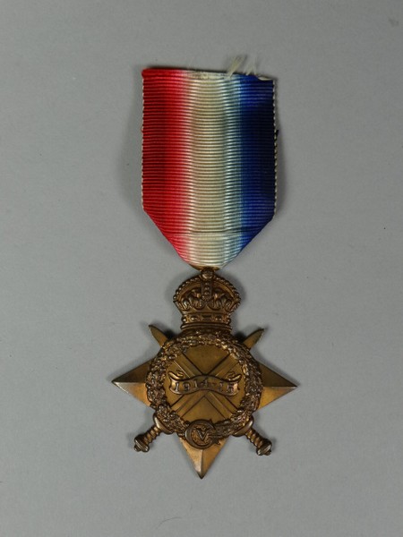 A 1914-15 Star to Capt. H.T. Jenkins, R.W. Fus. who served in Gallipoli, was wounded there and was