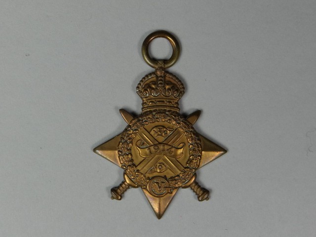 A 1914 Star to 165166 Pte. G. Carter, 1/1 N. Som. Yeo.