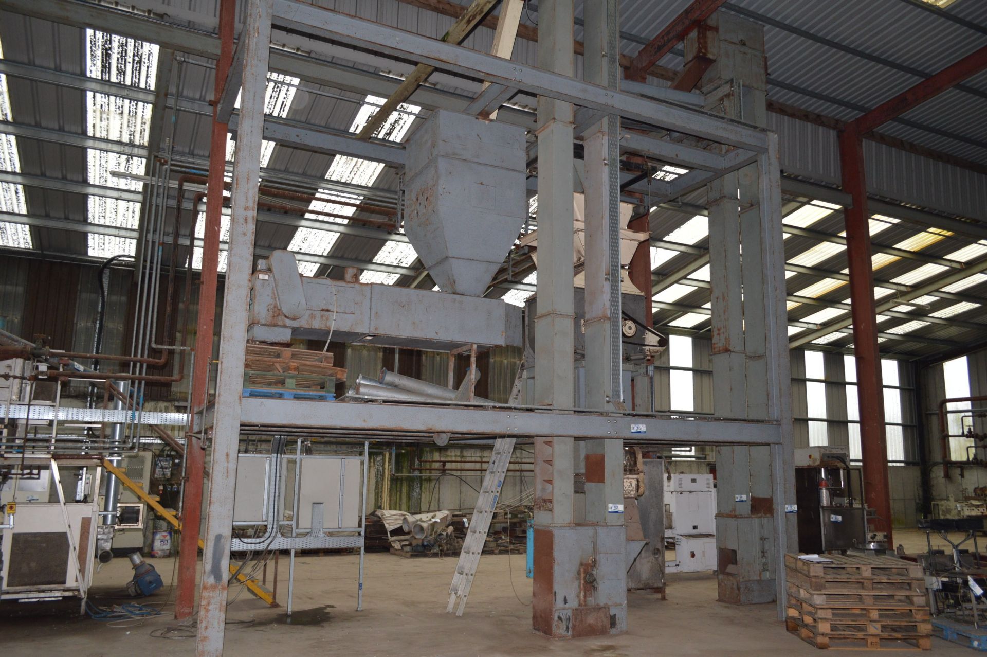 The Bolted RSJ Plant Entablature, approx. 7m x 3m x 6m high (not including the building supports) ( - Image 2 of 2