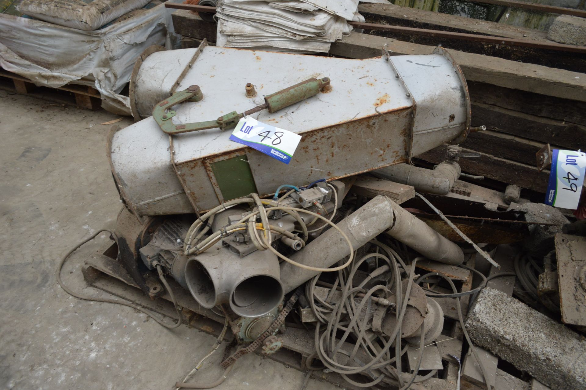 Equipment on Pallet, including diverter vales and electric motors - Image 2 of 2