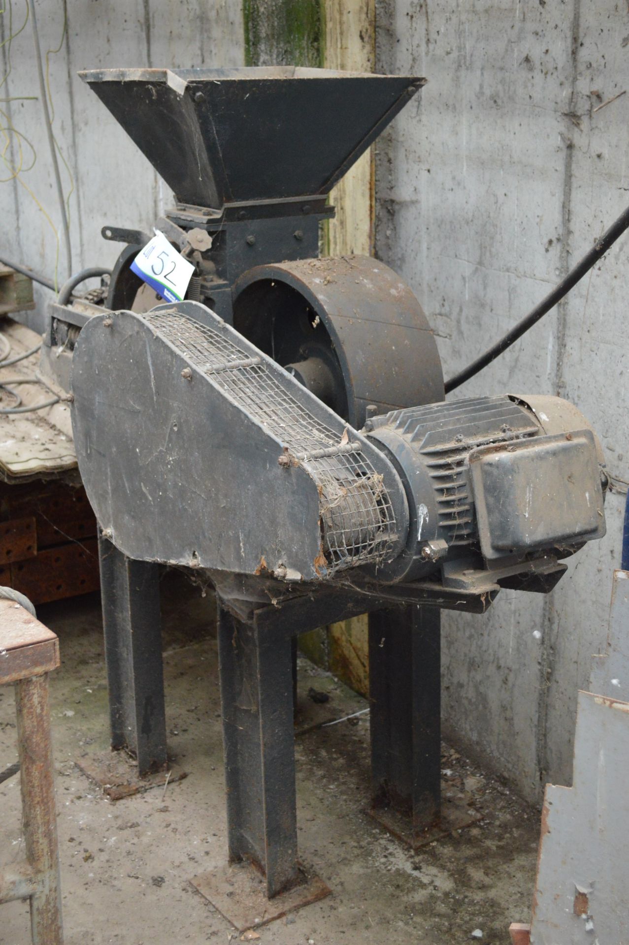 Roller Mill, approx. 200mm x 500mm dia. (understood to be manufactured by Booth)