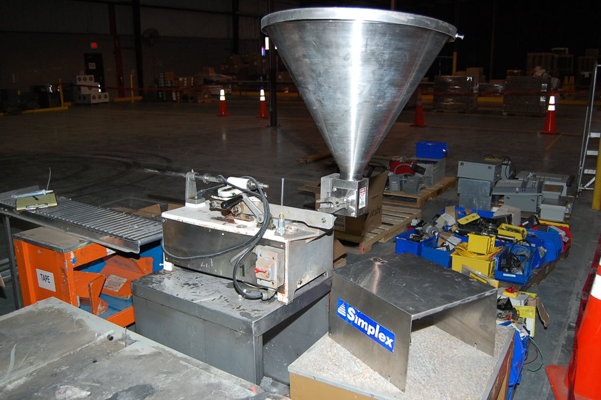 Simplex Series AS Processing Machine, Hopper, Speed Control, SS Hinged Lid, Stainless Steel Base - Image 3 of 5