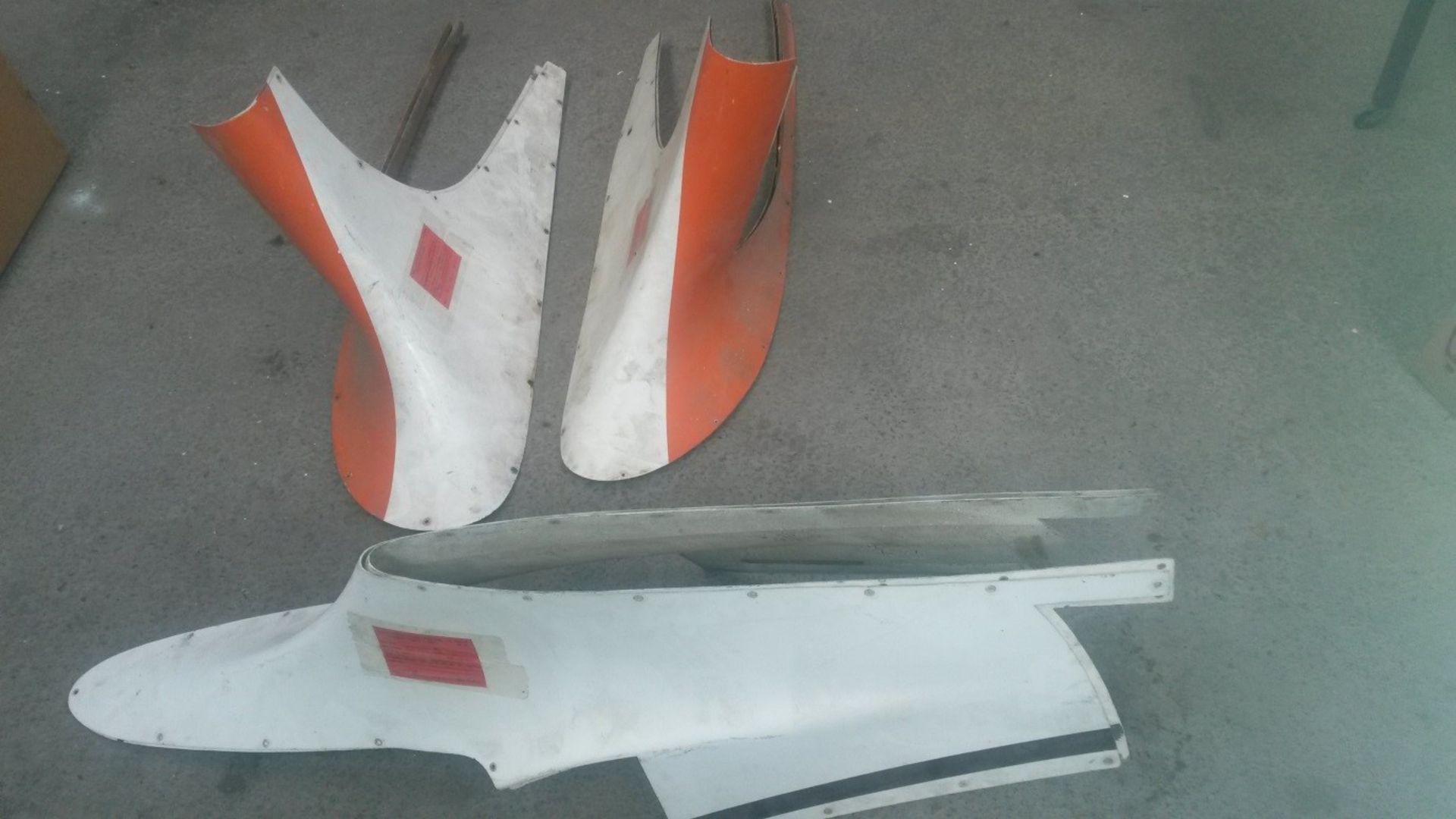 (2) Tail Cover Panels and (4) Inboard Wing Panels