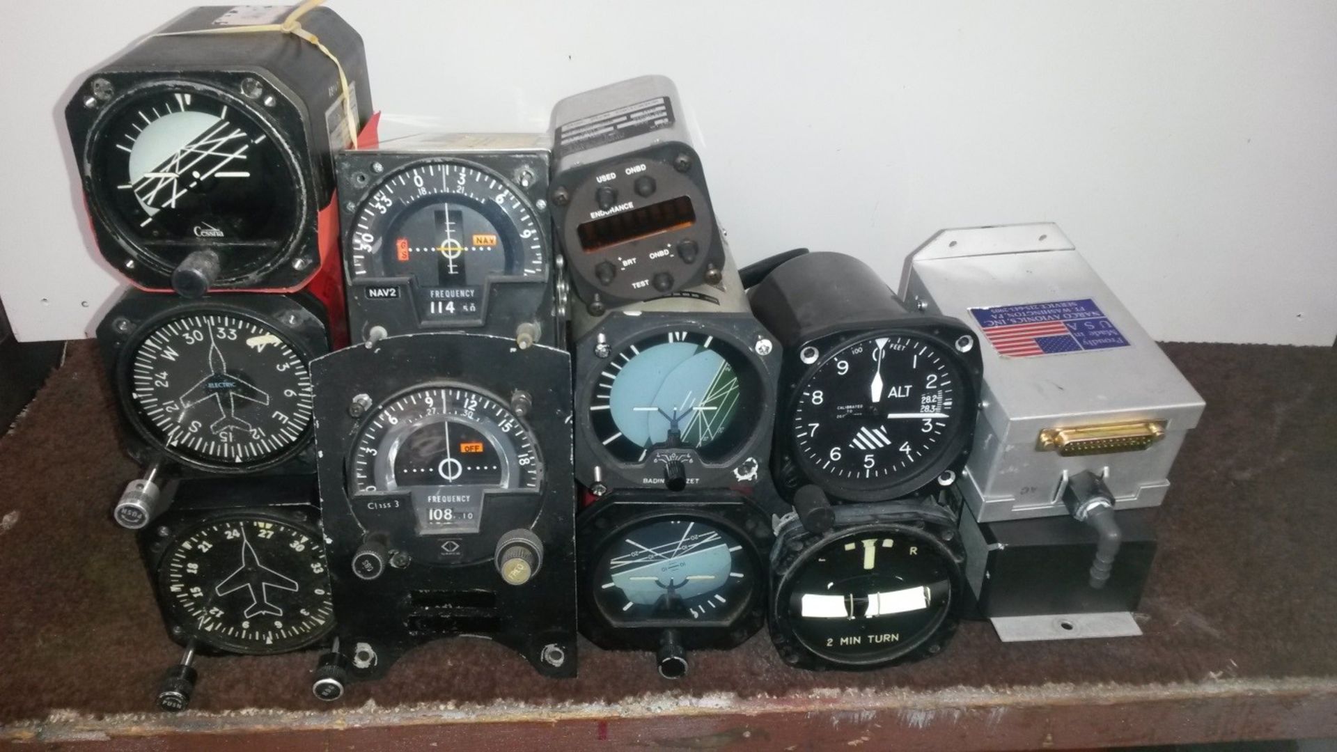 A quantity of Avionics