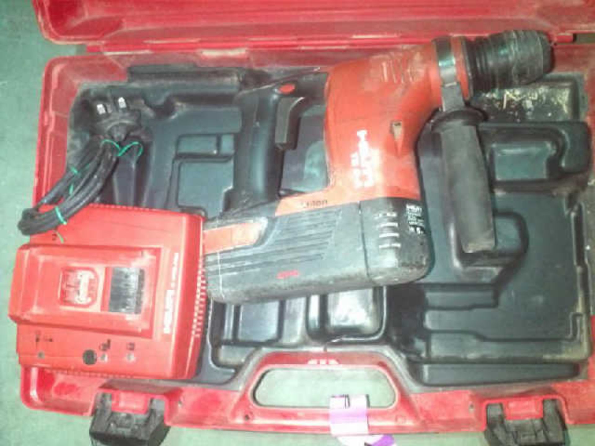 HILTI TE-6-A 36V CORDLESS DRILL WITH BATTERY, CHARGER & CASE