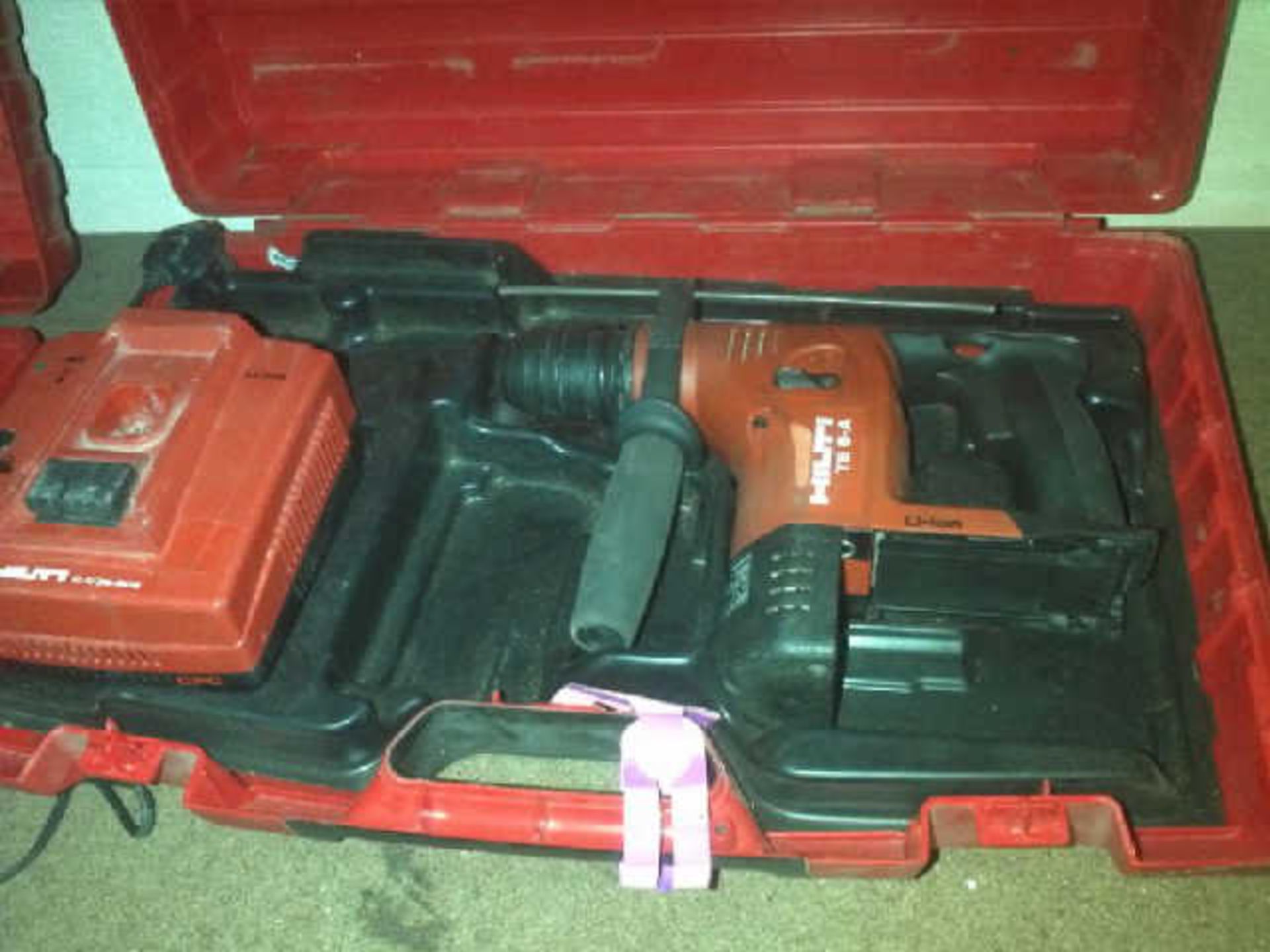 HILTI TE 64 36V HAMMER DRILL WITH BATTERY, CHARGER & CASE