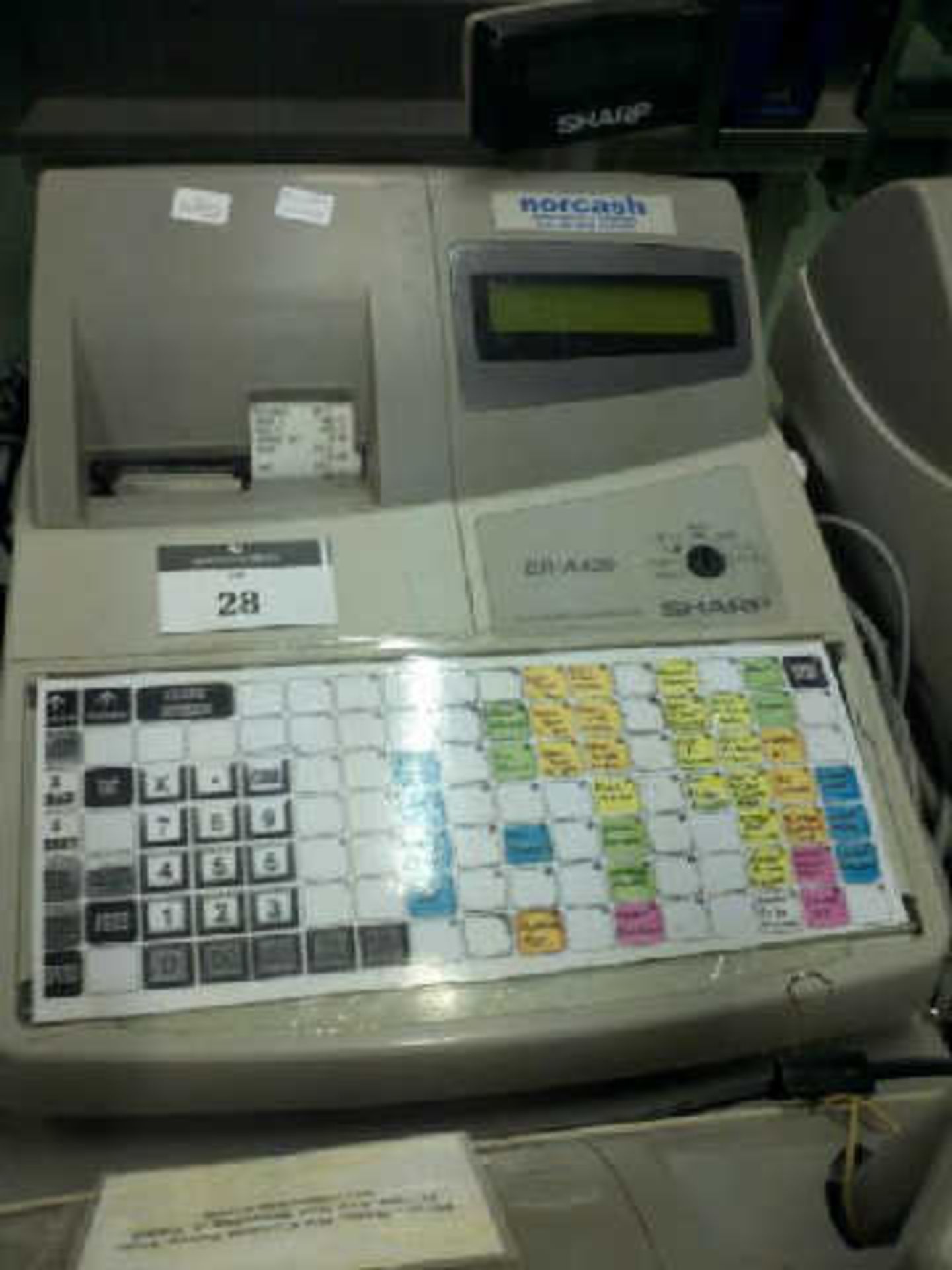 SHARP ER-A420 ELECTRONIC CASH REGISTER - Image 3 of 3