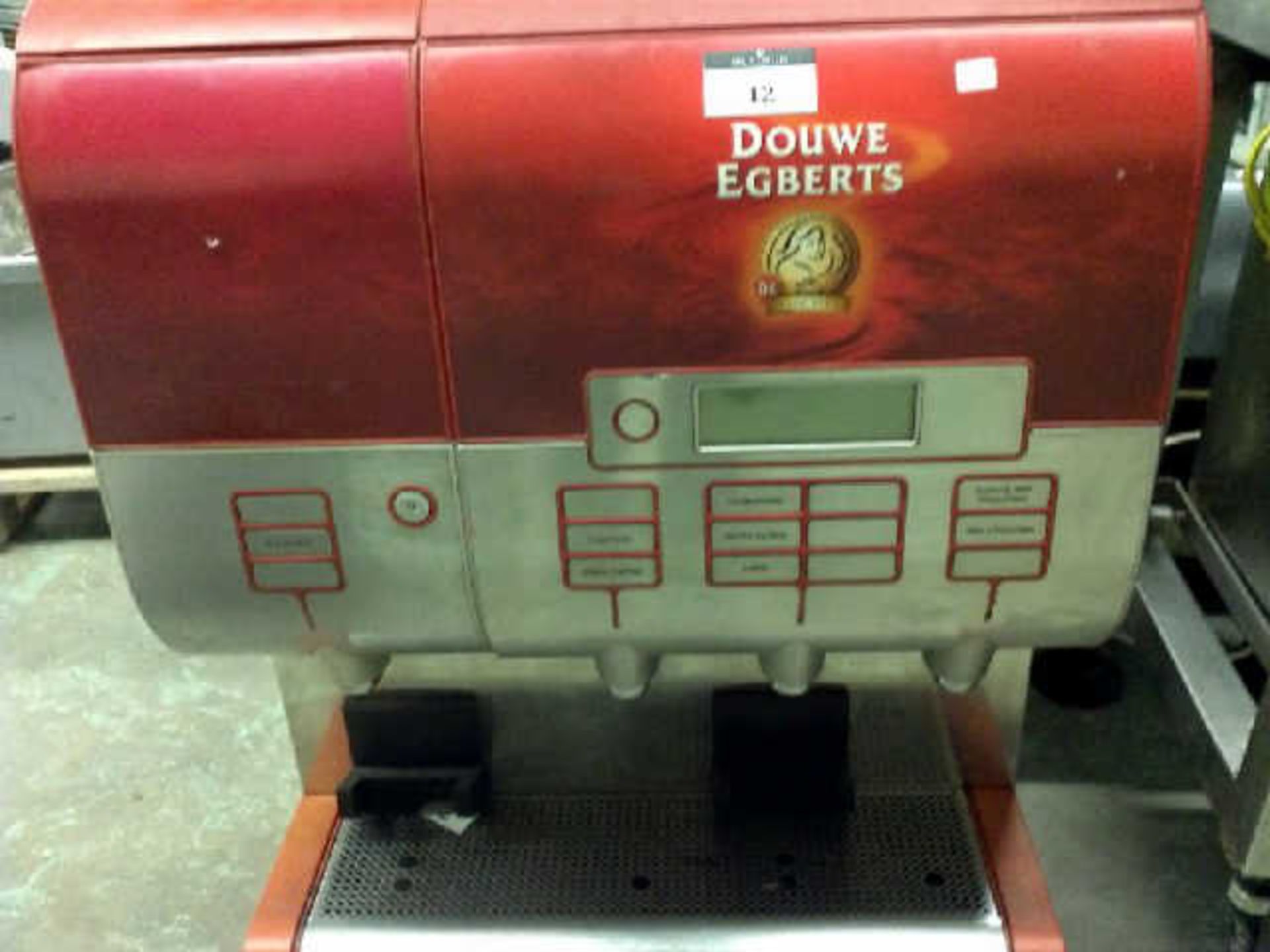 DOUWE EGBERTS HOT DRINKS DISPENCING MACHINE