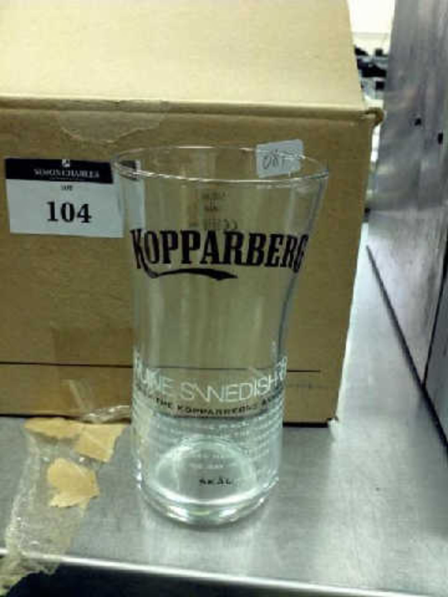 NINE CASE OF 12 KOPPARBERG BRANDED TUMBLERS (108 TUMBLERS)