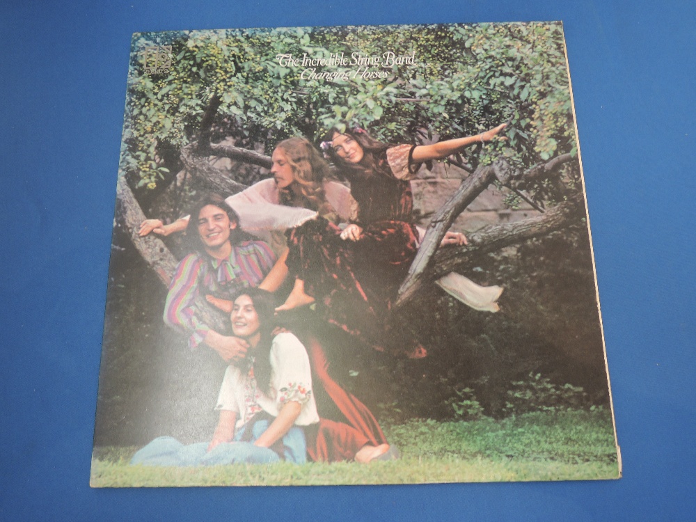 A vinyl LP record, The Incredible String Band, `Changing Horses`