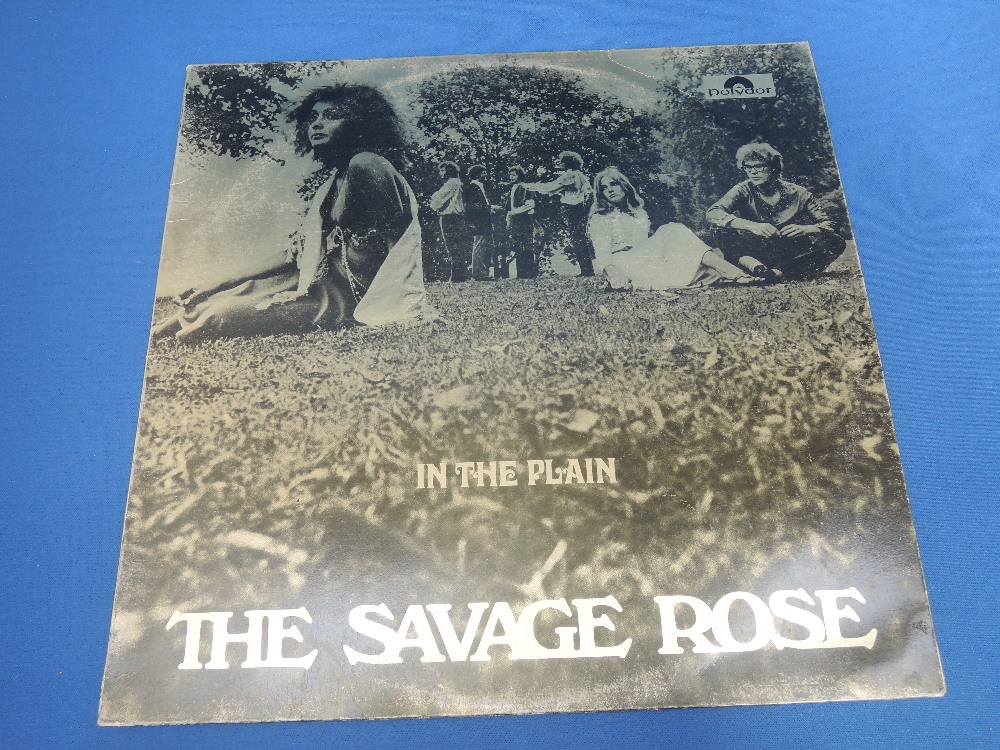 A vinyl LP record, Savage Rose, `In The Plain`