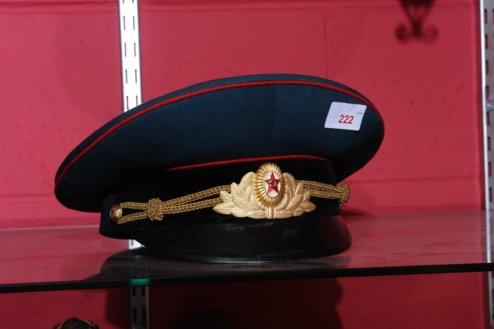 A Russian military cap