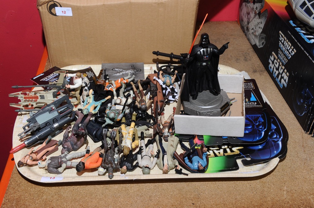 Star Wars: A collection of Kenner episode IV, V, and VI figures and accessories including, Boba