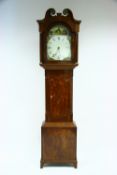 An early 19th century longcase clock, the 12