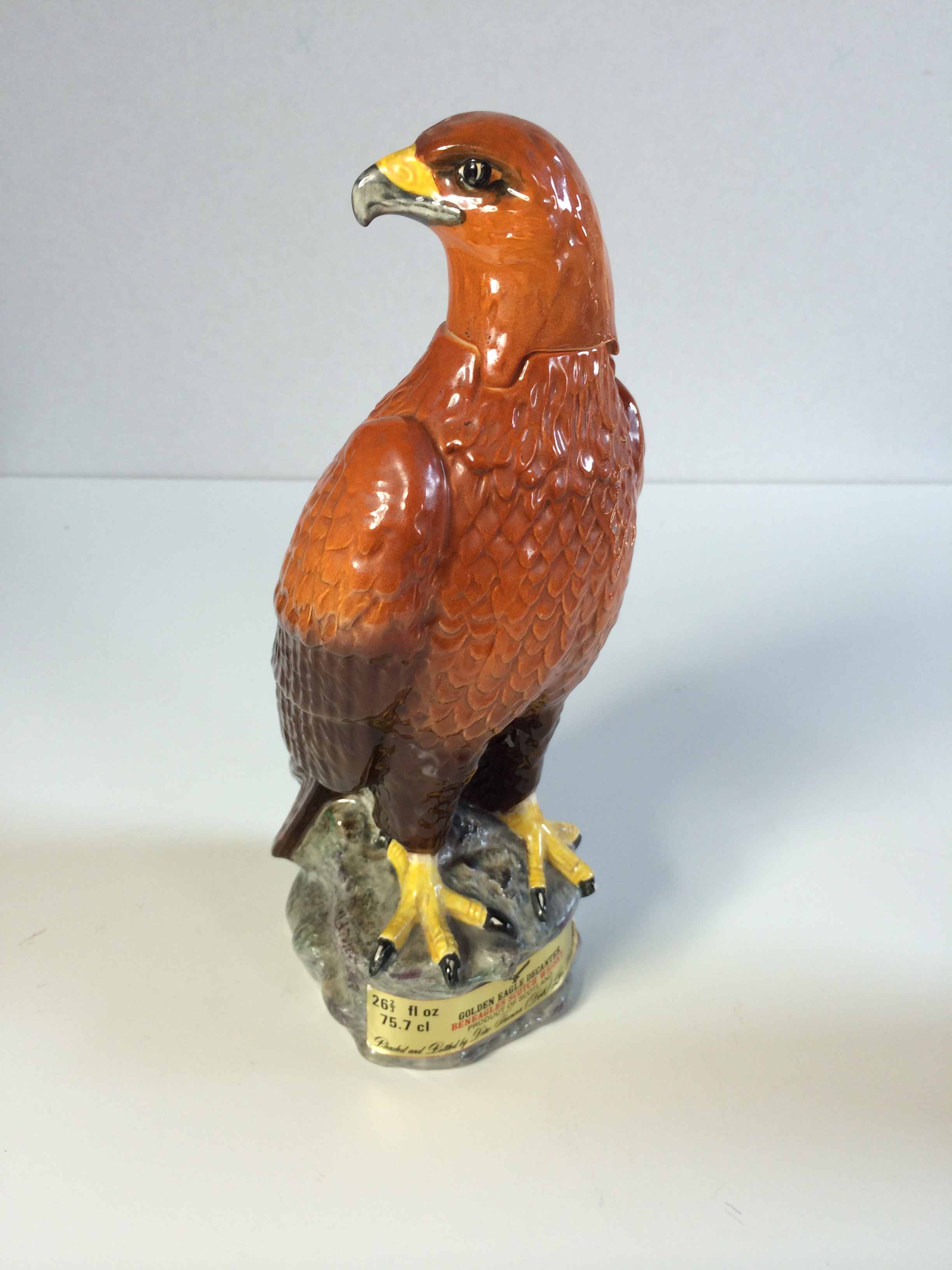 Beswick Golden Eagle decanter 1969 36cm