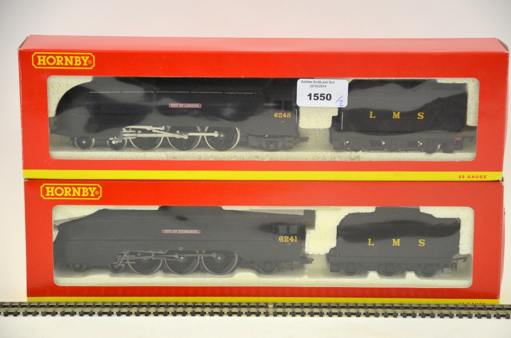 Hornby 00 gauge R2270 LMS 4-6-2 Coronation Class 'City of Edinburgh' to/w R2092 'City of London' LMS