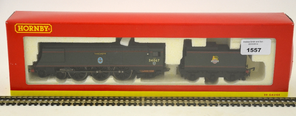 Hornby 00 gauge R2221 BR 4-6-2 Battle of Britain Class 34067 'Tangmere' mint in box