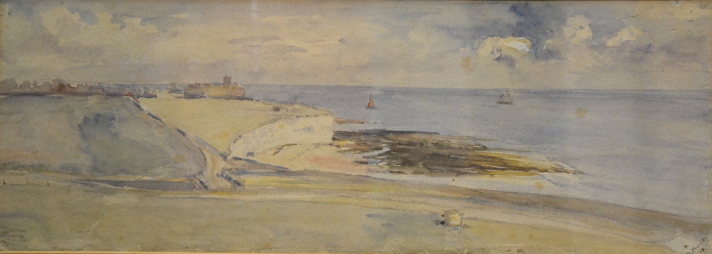 P. Morley - Toss Bay, Northforland Broadstairs painted from Adlington Knoll near light house', - Image 5 of 8