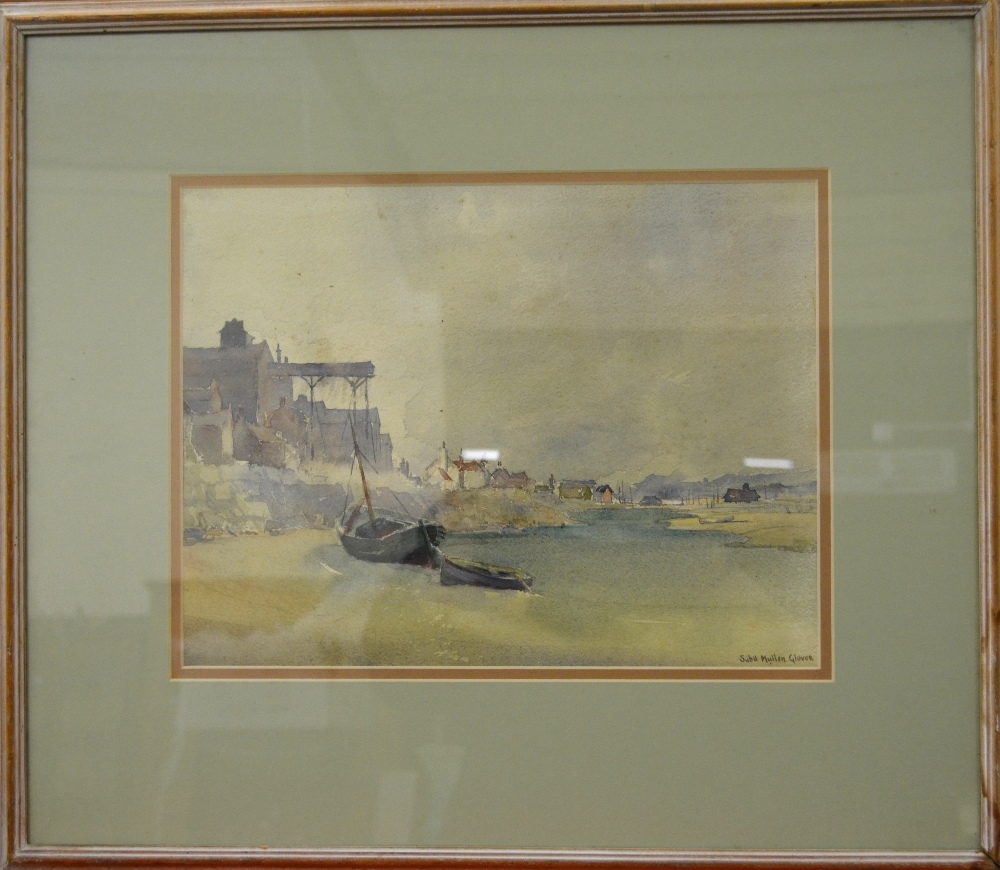 Sybil Mullon Glover - A Norfolk Estuary, watercolour, signed lower right, 28 x 36 cm; Walter Law - - Image 12 of 17