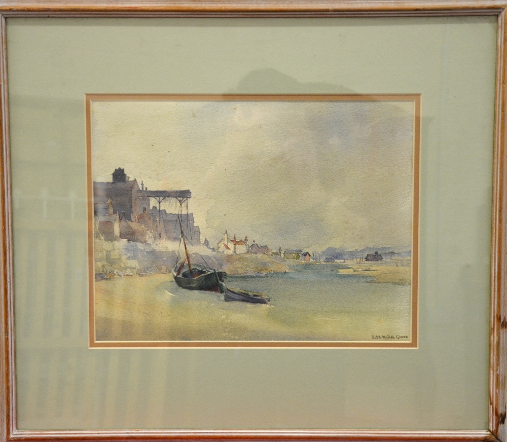 Sybil Mullon Glover - A Norfolk Estuary, watercolour, signed lower right, 28 x 36 cm; Walter Law - - Image 15 of 17