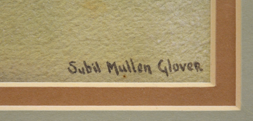 Sybil Mullon Glover - A Norfolk Estuary, watercolour, signed lower right, 28 x 36 cm; Walter Law -