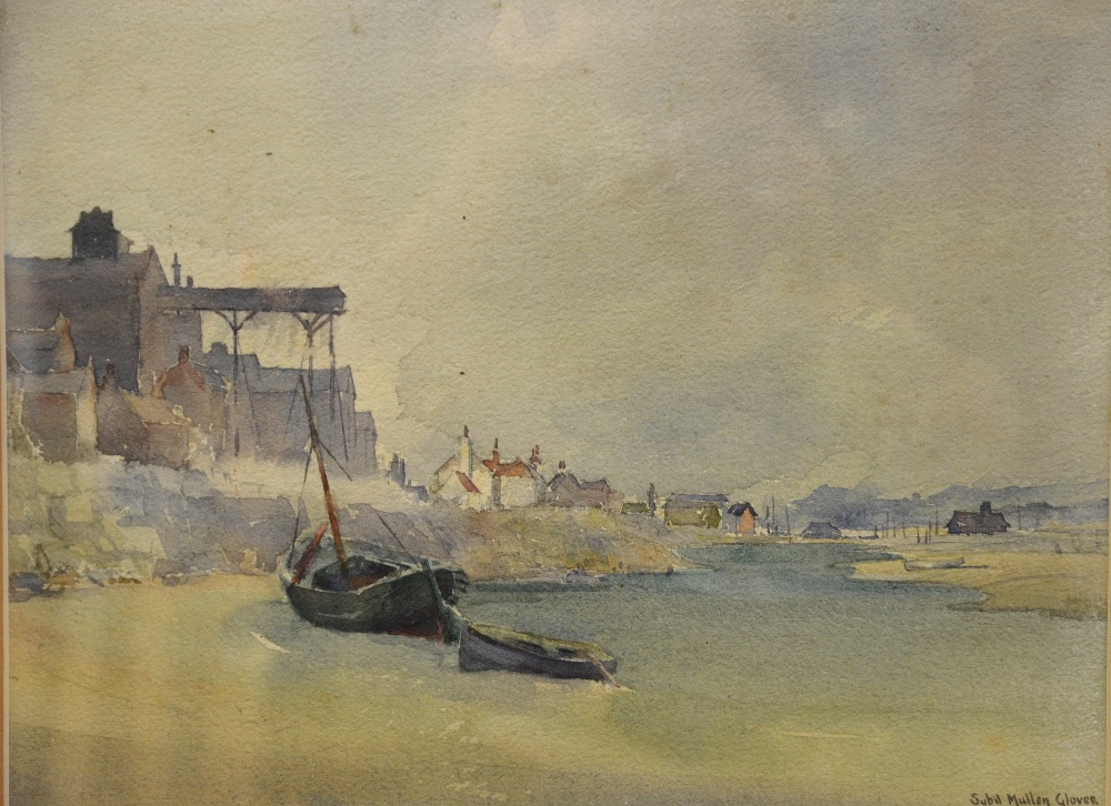 Sybil Mullon Glover - A Norfolk Estuary, watercolour, signed lower right, 28 x 36 cm; Walter Law - - Image 16 of 17