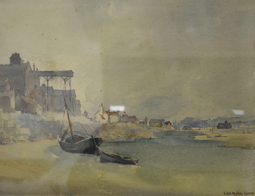 Sybil Mullon Glover - A Norfolk Estuary, watercolour, signed lower right, 28 x 36 cm; Walter Law - - Image 17 of 17