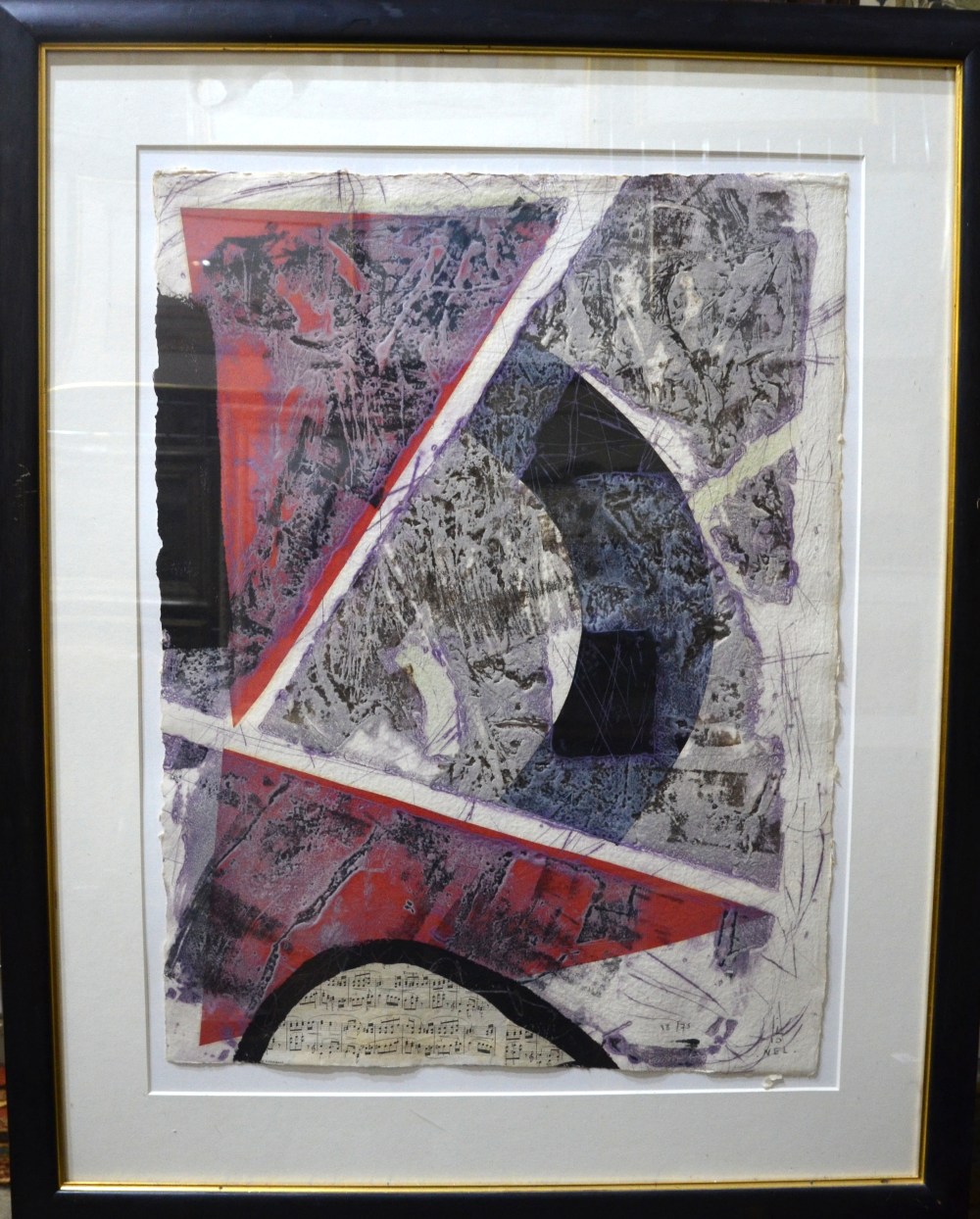 Lionel - two limited edition prints 'Gravure rouge', ltd ed 38/75, pencil signed to lower right, - Image 2 of 8
