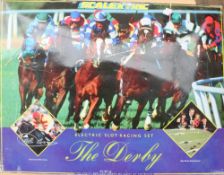 A scalextric set - The Derby (boxed)