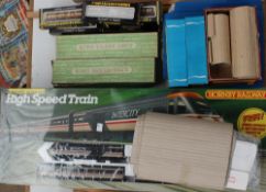 A Hornby Railways R693 High Speed train set together with a Hornby Railways part set, Graham