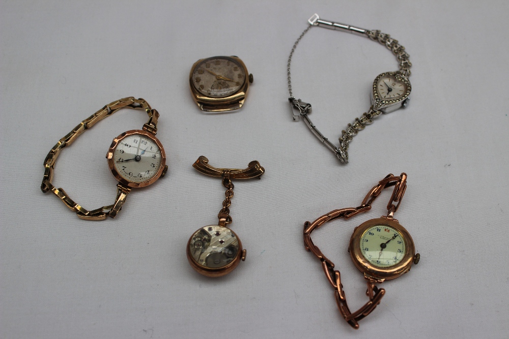 A lady`s 9ct yellow gold Benson wristwatch, together with a Lady`s 9ct Rotary wristwatch, another - Image 3 of 4