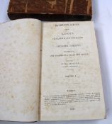 Baretti (Joseph) A Dictionary of the English and Italian Languages, Dizionario Delle Lingue Italiana