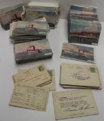 A large quantity of circa 800 loose postcards  printed by McCorquodale & Co Ltd including coloured