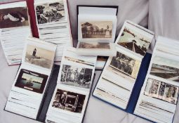 A collection of c.400 postcards, including scenic cards of Dover, Canterbury, Swansea, Llantwit