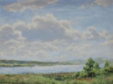 Frank Egginton The New Lake Dunfanaghy, Co. Donegal Oil on board Signed and inscribed On a label