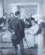 Amdee Forestier View of a hospital ward "The Dane was informed of the nature of Mr Vinpany`s