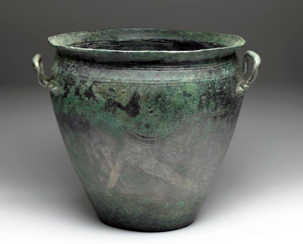 Superb Hallstadt Bronze Situla  From the Hallstadt area of influence that spanned from Western